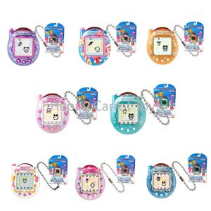 다마고치 연결 전자 애완 동물 모델 꽃 라이트 블루 가상 애완 동물 게임 콘솔 소장 어린이 장난감 생일 선물