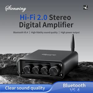 Bluetooth/AUX/USB 입력이 있는 Hi-Fi 증폭기 YS-LP3 50W+50W 출력 280mV 감도 TPA3116 칩 2.0 채널 스테레오