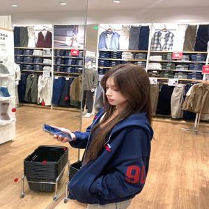 아메리칸 레트로 후드 오버사이즈 자수 스웨트셔츠 여성용 봄 가을 신상 트렌디 브랜드 오픈 가디건 커플 재킷