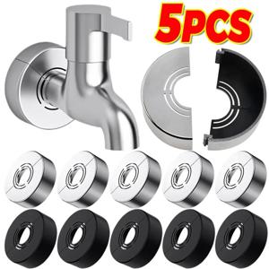 수도꼭지 장식 커버 플라스틱 수도관 커넥터 벽 커버 밸브 패널 강화 샤워 주방 욕실 탭 액세서리