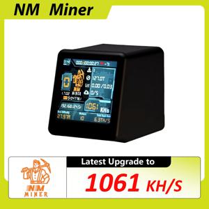 NM TV NMMiner Officail 스마트 TV 1060KH/s 더 나은 Nerdminer v2 ESP32 BTC SOLO 복권 광부 및 스마트 선물 홈 무음 데스크탑 시계