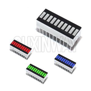 5/10PCS LED 디스플레이 막대 그래프 빛 10 세그먼트 Arduino,DIY 용 빨간색 파란색 노란색 녹색 단일 색상 배터리 레벨 막대 그래프