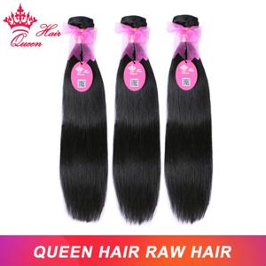Queen Hair Raw Straight Hair 100% Human Hair Unprocessed Raw Hair Bundles Weave Extension Vietnamese Hair Natural Color