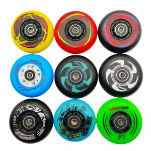 80mm 롤러 휠 스케이트 휠 인라인 스케이트 휠 80mm 76MM 72mm 85a 90a 8 바퀴/로트