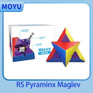 [JudyCube] MOYU RS Pyraminx 자기 매직 스피드 큐브 전문 자기 부상 Fidget 장난감 RS M 피라미드 큐브 Cubo Magico 퍼즐