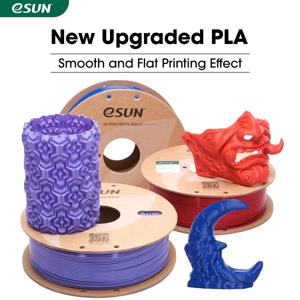 eSUN 3D 프린터용 고속 인쇄 PLA 필라멘트 1.75mm 3D 프린터 필라멘트 1KG(2.2 LBS) Bambu Lab용 스풀 3D 업그레이드 PLA
