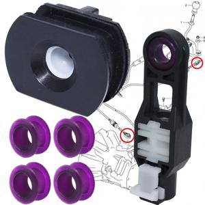 스즈키 SX4 스위프트 스포츠 레버 엔드 링키지 커넥터 어댑터 셀렉터 그로멧 슬리브 클립 용 기어 시프트 케이블 부싱 수리 키트