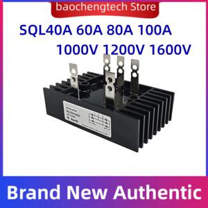 3 상 브리지 정류기 모듈, SQL100A1200V, SQL80A1000V, SQL150A1600V, SQL60A, sq40A, 60A, 80A, 100A, 1000V, 1200V, 1600V, AC-DC