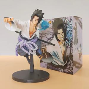 나루토 사스케 애니메이션 액션 피규어 장난감, 우치하 만화 PVC 피규어 컬렉션, 책상 장식 모델 인형, 생일 선물, 20cm