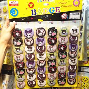 Sanrio 브로치 헬로 키티 애니메이션 카와이 만화 귀여운 소녀 편지지 브로치 패치 패션 핀 펜던트 장식 보석 선물