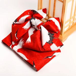 여성용 일본 기모노 액세서리, 전통 포멀 오비 기모노 벨트 모양, 활 벨트 목욕 가운