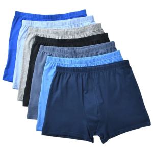 플러스 사이즈 남성 속옷 높은 허리 느슨한 남성 속옷 복서 100% 코튼 남성 복서 팬티 남성용 팬티 8XL 9XL 10XL