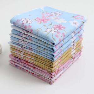 순면 손수건 3팩, 여성용 우아한 손수건, 부드럽고 편안한 땀 수건, 웨딩 신부 기념품, 플랩 포켓 바지 수건