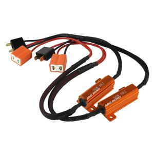 ANGRONG 2X H7 LED 부하 저항기 50W 6ohm 정지 자동차 조명 깜박임 오류 메시지 취소