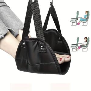 편안한 행어 여행 비행기 발받침 해먹, 프리미엄 메모리 코튼 발 휴식 해먹, 여행 사무실 다리 해먹 캠핑용