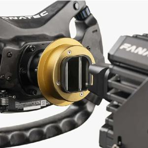 Fanatec QR2 Pro 번들 (타입-C) 팬아텍 베이스용 퀵 릴리즈, RXIMO QR2 Pro 휠 사이드 및 QR2 베이스 사이드 (타입-C 포트)