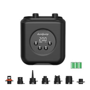 전기 SUP 펌프 풍선 PVC 보트 액세서리 스탠드 업 패들 보드 카약 서핑 연 매트리스 텐트 용 20PSI 펌프