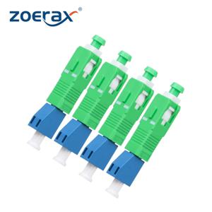ZoeRax SC/APC 남성-LC/UPC 여성 단일 모드 어댑터 광섬유 커넥터 시각 장애 탐지기 용 FTTH 어댑터 변환기