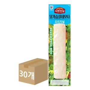 대림 사조안심 닭가슴살 네모나 오리지널 80g 30개