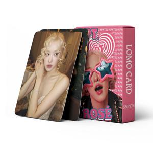 재고 55개 ROSE APT 팬 컬렉션 카드 ROSÉ 포토 카드 엽서 로모 카드