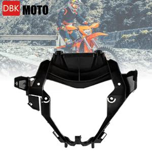 KTM EXC-F 300 2024 교체 용 전면 상단 페어링 카울링 헤드 램프 스테이 브래킷 홀더 용 오토바이 헤드 라이트 브래킷