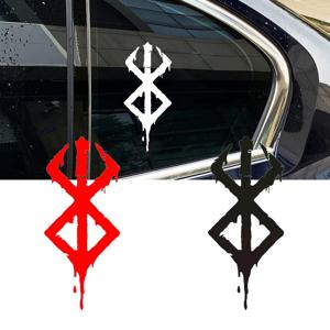 1PC Berserker 오토바이 스티커 비닐 데칼 오토바이 헬멧 사이드 패널 자동차 창 전기 스쿠터 장식