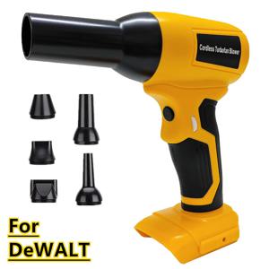 DeWALT 20V 18V 배터리 무선 터보 팬용 130000 RPM 공기 먼지 떨이 전기 공기 송풍기 먼지 날리는 미니 제트 팬 홈 청소 도구