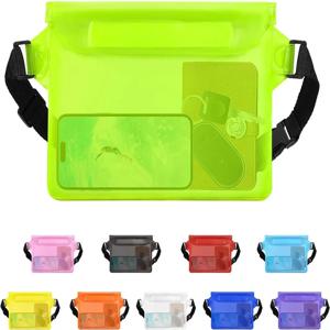 방수 수영 가방 씰링 드리프트 다이빙 허리 팩 스키 수중 전화 케이스 커버 비치 보트 스포츠를위한 드라이 숄더 백