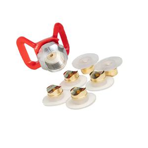 에어리스 노즐 가드 씰용 범용 가역 팁 가스켓 에어리스 스프레이 건용 팁 홀더 시드