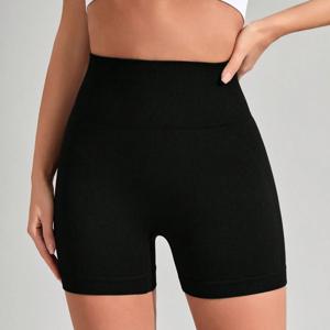 여성 하이 웨이스트 요가 반바지 운동 레깅스 피트니스 운동복 체육관 러닝 Activewear Tummy Control 통기성 스포츠 의류