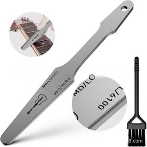 1PC 기타 프렛 파일 그라인딩 크라우닝 파일 Luthier 도구 양면 프렛 레벨링 도구 기타 도구 기타