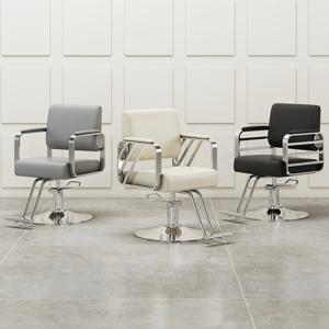 럭셔리 디자인 이발사 의자 현대 간단한 헤어 살롱 장비 의자 뷰티 Sillas Drehstuhl Friseurstuhl 살롱 가구 ﻿