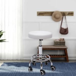 살롱 바용 높이 조절이 가능한 유압 의자 홈 오피스 회전 의자 5개 바퀴 장착