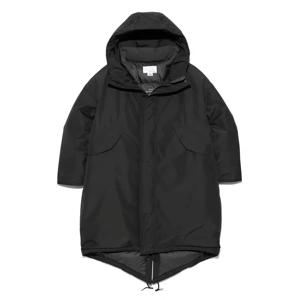 Nanamica LongDown 엑스트라 롱 풀 프레스 글루 광전자 방수 다운 재킷