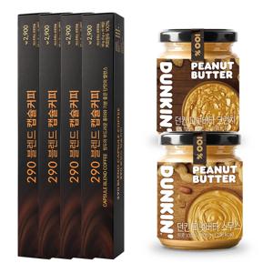 네스프레소 호환 290 커피캡슐 40개 + 던킨 땅콩버터 100% 크런치 1개 + 스무스 1개