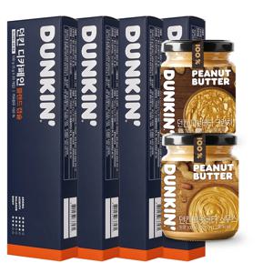 네스프레소 호환 디카페인 80캡슐 + 던킨 땅콩버터 100% 크런치 1개+스무스 1개