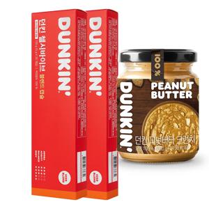 네스프레소 호환 첼시바이브 40캡슐 + 던킨 땅콩버터 100% 크런치 1개