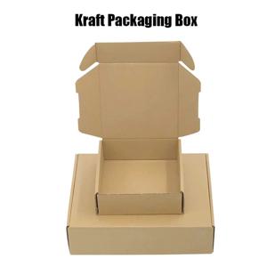 20 개/대 갈색 종이 상자 크래프트 포장 상자 초콜릿 캔디 선물 포장 상자 웨딩 파티를위한 추가 하드 고급 상자