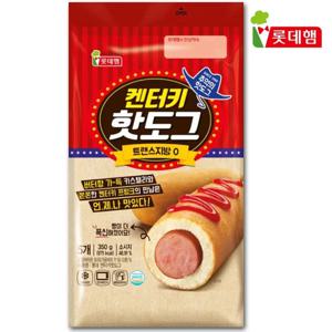 롯데푸드 켄터키 핫도그 350g
