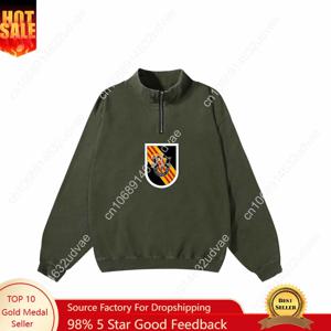 미국 특수부대 셔츠 5th Special Forces SFG 레트로 스웨트셔츠 남녀 청소년용 풀오버 맞춤 제작 탑스 긴팔 티셔츠