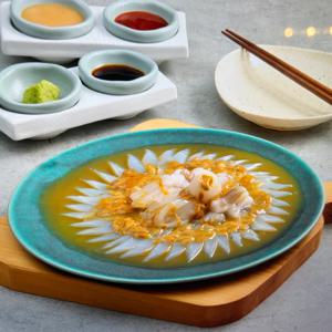 바로 잡아먹던 그 맛! 급냉 꽃 무늬오징어회 100g