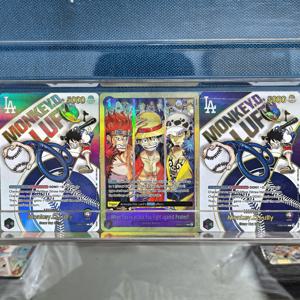 2025 원피스 몽키 D. 루피 영어 애니메이션 컬렉션 카드 바다에서라면 해적들과 싸우세요! 게임 카드 장난감