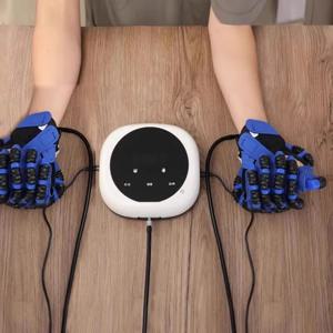 손가락 재활 트레이너 편마비 운동 장갑 장비 뇌졸중 로봇 전기 손 마사지기 야통시