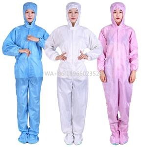 클린룸용 정전기 방지복, 공장용 린올 안전 작업복 ESD 가운