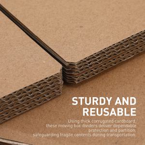 5개 발가락 모양 유리 제품 배송 상자 골판지 칸막이 이사 포장 용품 종이 상자 보호용 견고하고 다용도