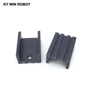 10pcs 알루미늄 TO-220 방열판 TO 220 방열판 트랜지스터 라디에이터 TO220 쿨러 냉각 15*10*20MM