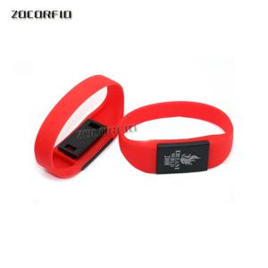 실리콘 NFC 팔찌 태그, 13.56MHZ, Ntag213, Ntag216, NTAG203 호환