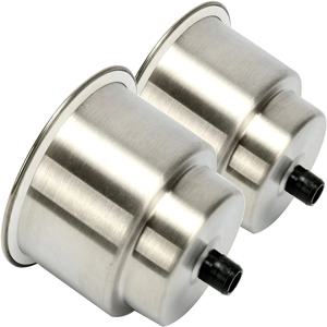 스테인레스 스틸 요트 RV 컵 홀더 바베큐 테이블 2 개, 편리하고 아름다운 컵 액세서리