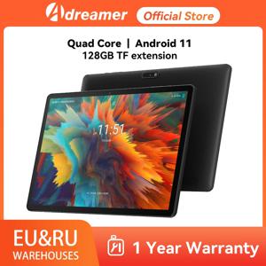 Adreamer LeoPad10 휴대용 10.1인치 태블릿 1280x800 IPS 안드로이드 11 쿼드 코어 4GB RAM 64GB ROM 6000mAh WIFI 블루투스 듀얼 모드