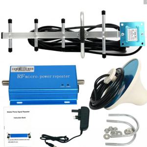 850MHz CDMA 휴대 전화 신호 3G 4G 리피터 부스터 증폭기 익스텐더 + Yagi 전화 신호 영국 미국 EU AU 유형